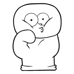 cartoon boxing glove