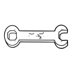 cartoon spanner