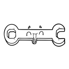 cartoon spanner