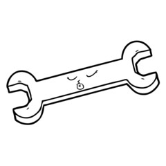 cartoon spanner