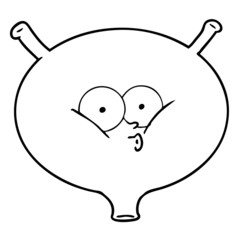 cartoon bladder