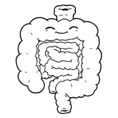 cartoon intestines