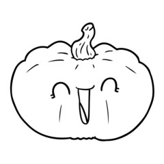 cartoon pumpkin