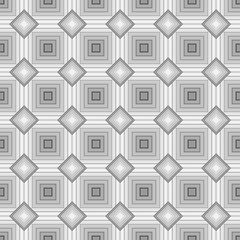 Square gray seamless pattern