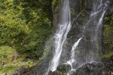 Ribeira dos Caldeiroes waterfall, Sao Miguel Island - Azores