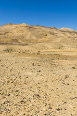 Rock formations in Israel desert