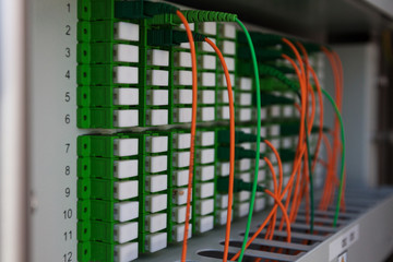 branchement de la fibre optique
