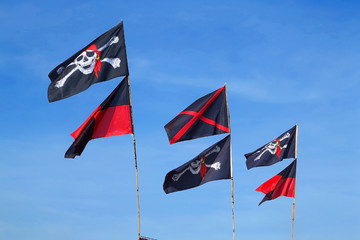 Piratenflaggen