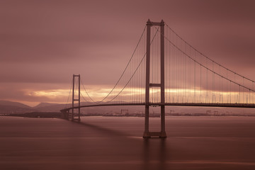 Fototapeta premium Osman Gazi Bridge (Izmit Bay Bridge). Izmit, Kocaeli, Turkey