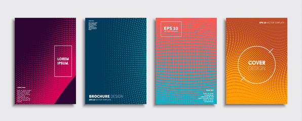 Minimal Vector cover designs. Future Poster template.