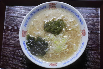 Salt Ramen with turnip　