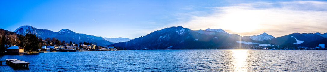 tegernsee lake - bavaria - germany