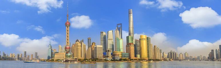 Fototapeta na wymiar Shanghai Bund Lujiazui