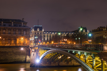 bridge from Ile de la Cite in Paris