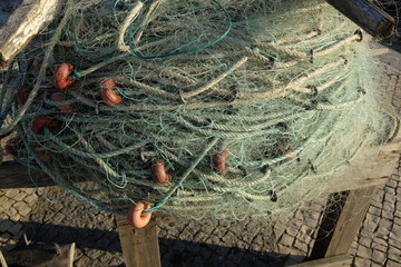 fishing nets and equipment