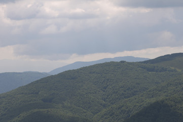 mountains in Poland - Bieszczady
