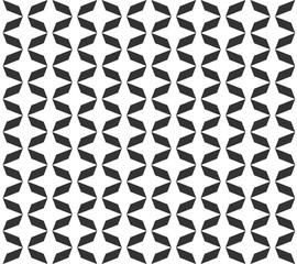 Fototapeta premium Abstract geometric Seamless pattern . Repeating geometric Black and white texture.