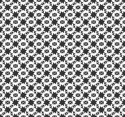 Abstract geometric Seamless pattern . Repeating geometric Black and white texture.