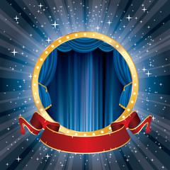 circus star burst banner © Zlatko Guzmic