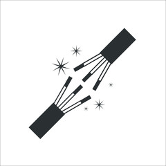 insulation icon.  Illustration