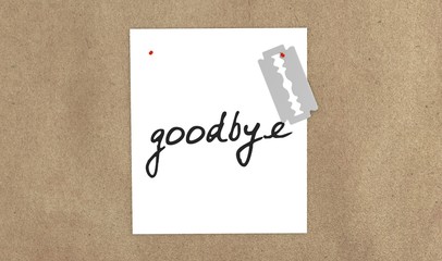 Suicide goodbye letter