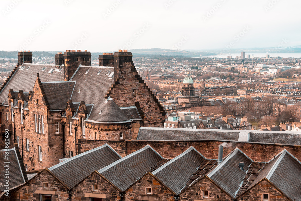 Wall mural Calton hill