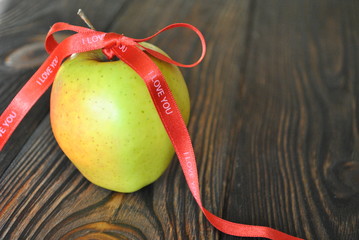 Jabłko na Walentynki