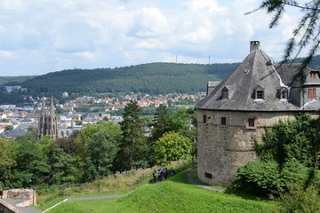 Fototapeta na wymiar Schloss in Marburg