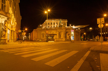 Fototapeta na wymiar night in vienna, austria 2