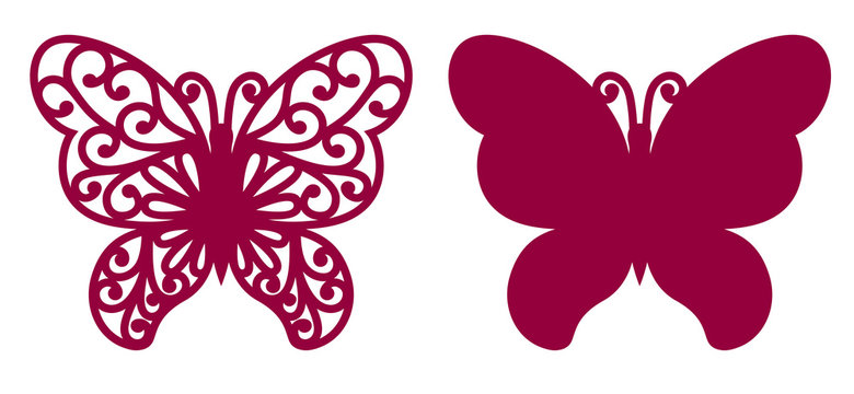 Butterfly For Laser Cutting