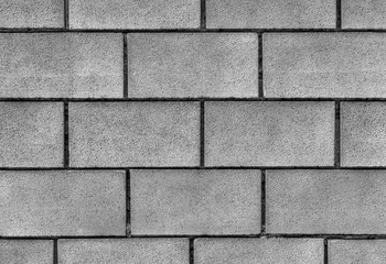 Obraz premium Stylish stone wall background in black and white