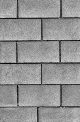 Stylish stone wall background in black and white