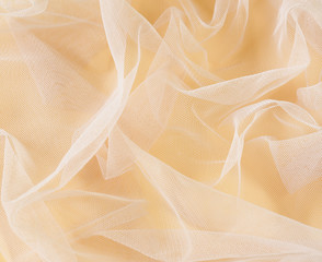 background with transparent organza cloth texture