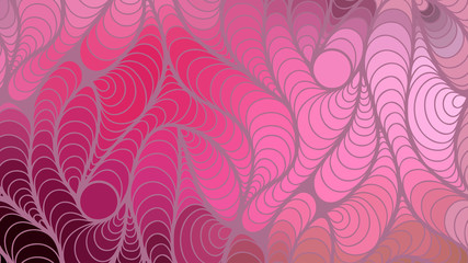 Vector wave background of doodle hand drawn lines