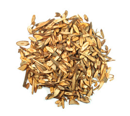 Ramulus cinnamomi, chinese herbal medicine isolated. Gui Zhi