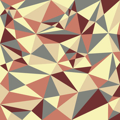 Fototapeta premium Abstract background of multicolored triangles