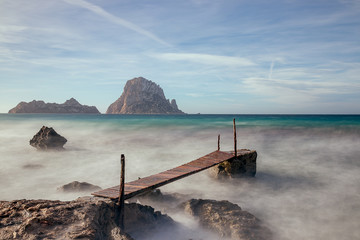 A foggy day in Ibiza