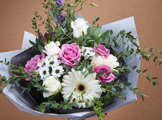 nice bouquet of flowers