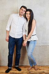Obraz na płótnie Canvas Young Azeri couple
