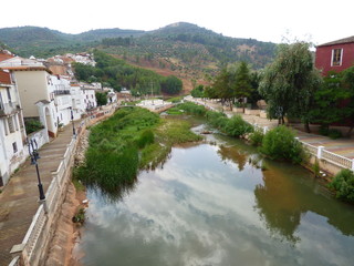 Fototapeta premium La Puerta de Segura, pueblo de Jaén, en Andalucía (España) perteneciente a la comarca de la Sierra de Segura