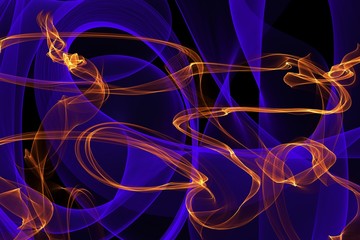 White dynamic abstract strokes on black background .  For creative patterns. background, wallpaper,...