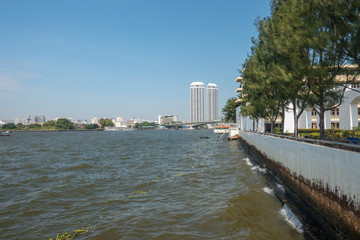 Chao Phraya river in Bangkok