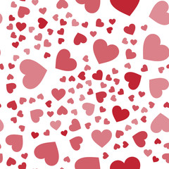 Abstract  Love Heart Background Vector.