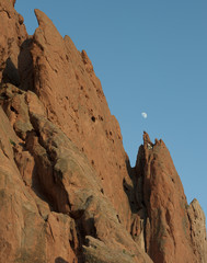 Rock Climber in the Garden