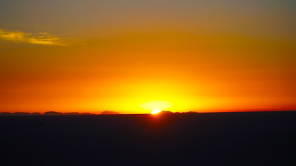 Fototapeta na wymiar Colorful Sunset Sunrise