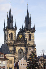 Fototapeta premium Tyn Church in Prague