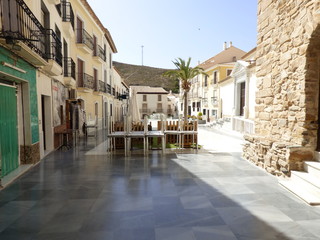 Fototapeta na wymiar Macael, pueblo español de la provincia de Almería, Andalucía (España) referente del marmol