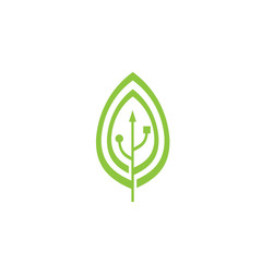 leaf connect logo