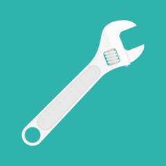 Adjustable wrench icon.