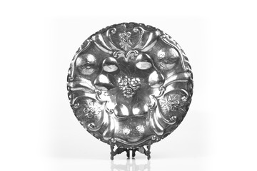 antique silver plate decorative